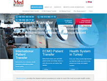 Tablet Screenshot of med-exclusive.com